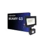 Noxion LED Iluminacja Beamy G3.1 Czarny 20W 2200lm 100D - 830 Ciepła Biel | IP44 - Czujnik ruchu i Światła - Symetryczny 