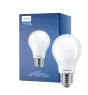 Philips MASTER Value LED Żarówka E27 Gruszka Matowy 7.8W 1055lm - 927 Bardzo Ciepła Biel | Najlepsze renderowanie kolorów - Ściemnianie - Zamienne 75W