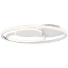 Brilliant Runda Lampa sufitowa Metal Silicone Valkoinen 45W 5200lm - 830-865 CCT | 500mm - Zdalne Sterowanie Ściemnianie