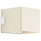 Brilliant Iseo Światło Ścienne Plastikowy Beige 4W 300lm - 830 Ciepła Biel | IP44 - Zewnętrzna - Czujnik ruchu i Światła - USB Do Ponownego Naładownia 