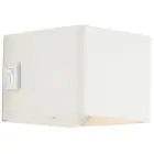 Brilliant Iseo Światło Ścienne Plastikowy Valkoinen 4W 300lm - 830 Ciepła Biel | IP44 - Z USB
