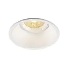 SLV Horn-O Spot Aluminium Whit Okrągłae | Aukko 95mm - Nadaje Się Do 1x GU10 