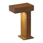SLV Pathlight 40 Lampa podłogowa Stal Zardzewiały 8.8W 470lm - 830 Ciepła Biel | Zewnętrzna - IP55