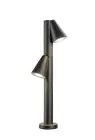 SLV T-Rura Aluminium Czarny | Nadaje Się Do 2x GU10