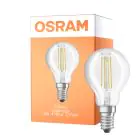 Osram Parathom Classic LED E14 Piłka Włókno Przezroczysty 4W 470lm - 827/840 Bardzo Ciepła Biel / Zimna Biel | Relax i Active - Zamienne 40W