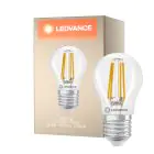 Ledvance Classic LED E27 Gruszka Włókno Przezroczysty 3.4W 470lm - 827 Bardzo Ciepła Biel | Ściemnianie - Zamienne 40W