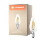 Ledvance Classic LED E14 Świeca Włókno Przezroczysty 5.9W 806lm - 827 Bardzo Ciepła Biel | Zamienne 60W