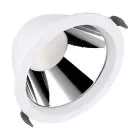 Ledvance LED Downlight Comfort Aluminium Valkoinen 18W 2160lm 55D - 930-940 CCT | 160mm - Aukko 150mm - IP44 - Najlepsze Renderowanie Kolorów - UGR