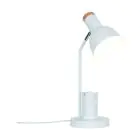 Nordlux Lampa Stołowa Devone Metal Valkoinen | IP20 - Nadaje Się Do 1x E27
