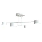 Emibig Lampa sufitowa Halo Stal Valkoinen | Nadaje Się Do 4x GX53 - Max 8W