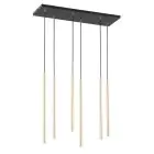 Emibig Lampa Wisząca Selter Stal Czarny | Nadaje Się Do 6x G9 - Max 8W