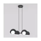 Emibig Lampa Wisząca Boom Stal Czarny | Nadaje Się Do 4x G9 - Max 8W