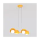 Emibig Lampa Wisząca Boom Stal Pomarańczowy | Nadaje Się Do 4x G9 - Max 8W