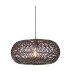 Good&Mojo Lampa Wisząca Arizona Rattan Burgundy S | Nadaje Się Do 1x E27 