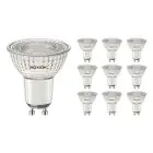 Opakowanie 10x Noxion PerfectColor LED Spot GU10 PAR16 4W 345lm 60D - 930 Ciepła Biel | Najlepsze renderowanie kolorów - Ściemnianie - Zamienne 50W