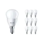 Opakowanie 10x Philips Corepro LED Lustre E14 Piłka Matowy 5W 470lm - 827 Bardzo Ciepła Biel | Zamienne 40W