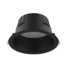 Noxion LED Downlight Hera Głęboki Wpuszczany Czarny 9W 900lm 80D - 827-830-840 CCT | 146mm - Aukko 120mm