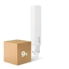 Opakowanie 9x Philips CorePro PL-C LED 8.9W 990lm - 830 Ciepła Biel | 2-Piny - Zamienne 26W