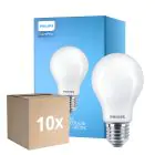 Opakowanie 10x Philips Corepro LED Żarówka E27 Gruszka Matowy 7W 806lm - 840 Zimna Biel - Zamienne 60W