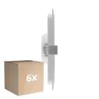 Opakowanie 6x Ledvance LED Downlight Slim plac SQ155 12W 1020lm 120D - 830 Ciepła Biel 