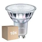 Opakowanie 10x Philips MASTER Value LED Spot GU10 PAR16 3.7W 365lm 60D - 930 Ciepła Biel | Najlepsze Renderowanie Kolorów - Ściemnianie - Zamienne 50W