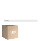 Opakowanie 10x Philips Master Rura LED T8 (EM/Mains) Ultra Output 20W 3700lm - 865 Światło Dzienne | 150cm - Zamienne 58W