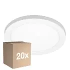 Opakowanie 20x Noxion LED Downlight Ecowhite Valkoinen 18W 1530lm 110D - 830 840 860 Przestrajalny Valkoinen | 217mm - Aukko 55-175mm - Ściemnianie