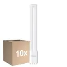 Opakowanie 10x Noxion Lucent PL-L LED 11.9W 1450lm - 830 Ciepła Biel | 4-Piny - Zamienne 24W