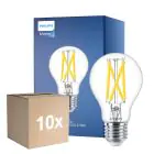 Opakowanie 10x Philips Master LED E27 Gruszka Włókno Przezroczysty 7.2W 1055lm - 922-927 Dim To Warm | Najlepsze Renderowanie Kolorów - Ściemnianie - Zamienne 75W