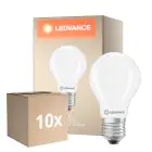 Opakowanie 10x Ledvance Classic LED E27 Gruszka Matowy 5.9W 806lm - 827 Bardzo Ciepła Biel | Ściemnianie | mable - Zamienne 60W