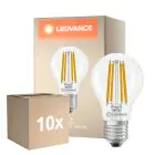 Opakowanie 10x Ledvance Classic LED E27 Gruszka Włókno Przezroczysty 11W 1521lm - 840 Zimna Biel| Zamienne 100W
