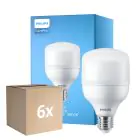 Opakowanie 6x Philips CorePro LED E27 Matowy 20W 2050lm - 830 Ciepła Biel | Zamienne 120W