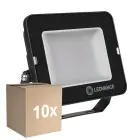 Opakowanie 10x Ledvance LED Iluminacja Kompaktowy Czarny 50W 5000lm 100D - 865 Światło dzienne | IP65 - Symetryczny 