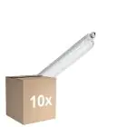 Opakowanie 10x Philips Oprawy Hermetyczne LED CoreLine WT120C G3 13W 2000lm - 840 Zimna Biel | 60cm - Zamienne 2x18W