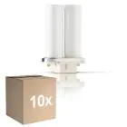 Opakowanie 10x Philips MASTER PL-S 9W - Actinic BL | 2-Piny