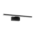 Eglo Światło Ścienne Conettilla Aluminium Czarny Oświetlenie łazienkowe 7W 850lm - 830-840-865 CCT | IP44 